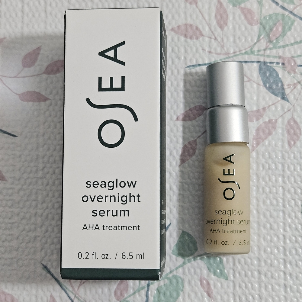Osea Seaglow Overnight Serum 0.2 fl. oz. Travel Size New
